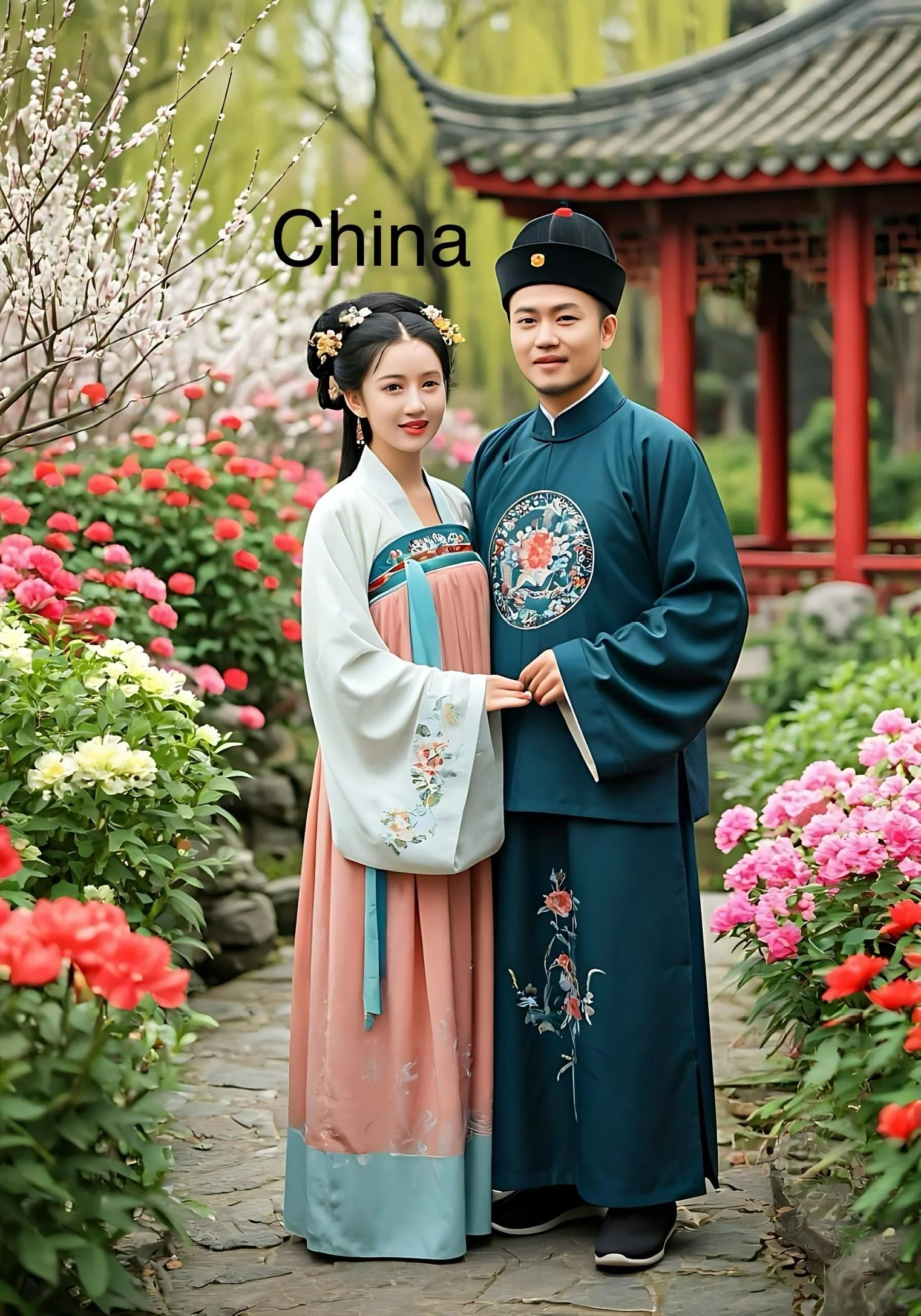 Couples in Traditional Attire picture 1 of 5