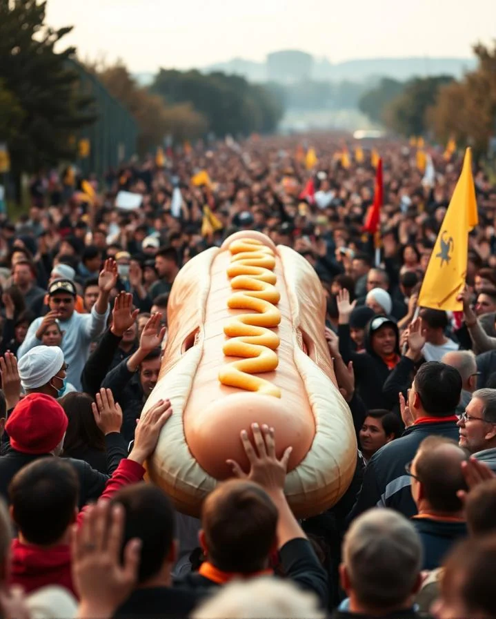 All hail of the mighty Hotdog (Imagine app) picture 1 of 1