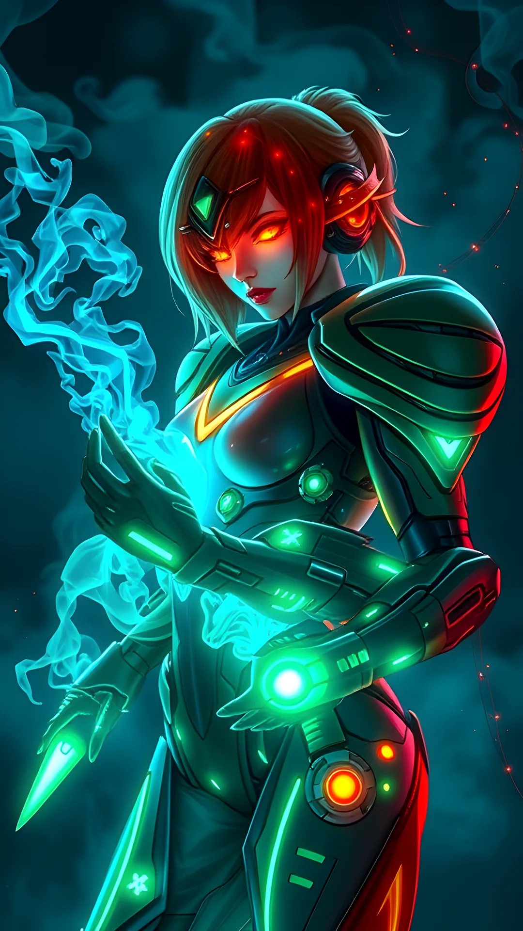 Samus Aran (Metroid) x Vi (Arcane/League of Legends) picture 2 of 4