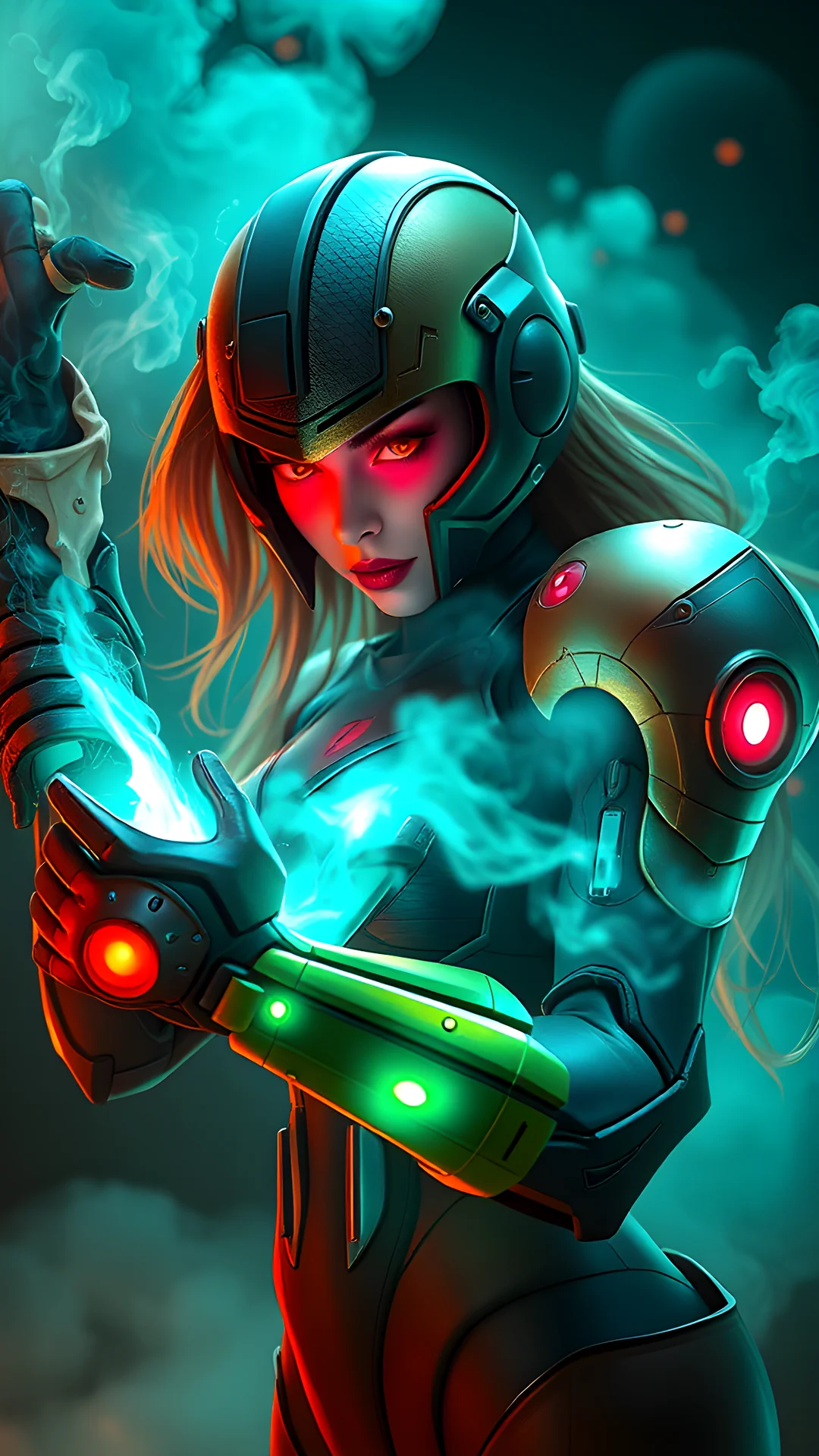 Samus Aran (Metroid) x Vi (Arcane/League of Legends) picture 4 of 4