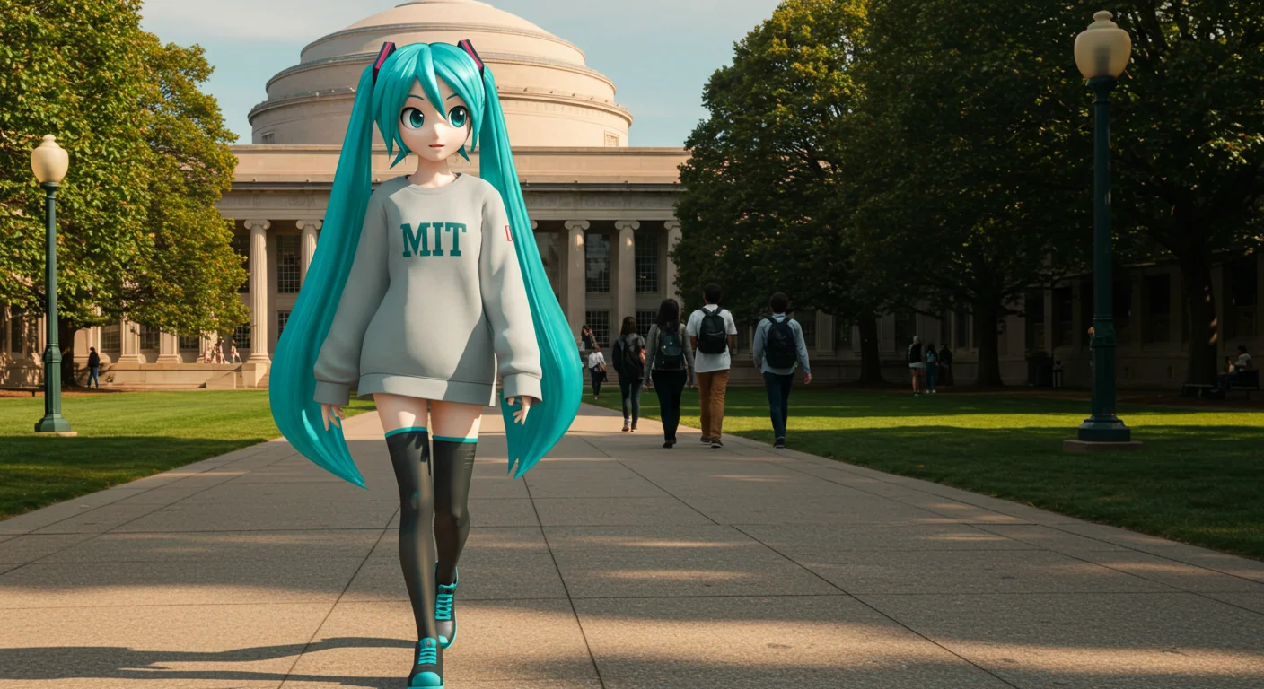 Miku goes to MIT picture 1 of 1