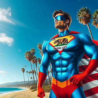 Captain California Super Hero'