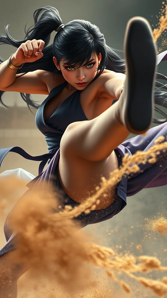 Tifa Lockhart (Final Fantasy VII) x Chun-Li (Street Fighter) picture 4 of 5