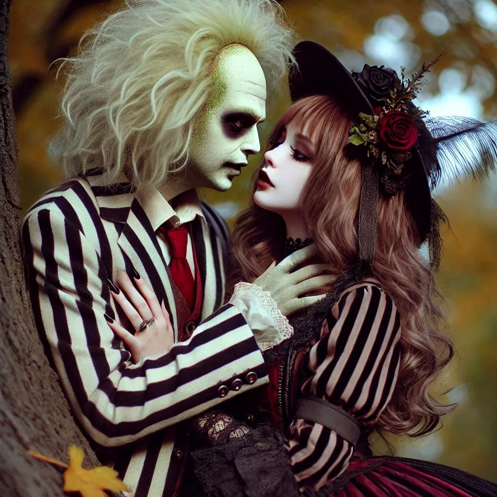 Beetlejuice & Lydia picture 2 of 5