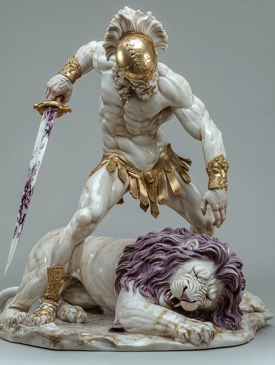 Heracles and the Nemean Lion picture 1 of 1