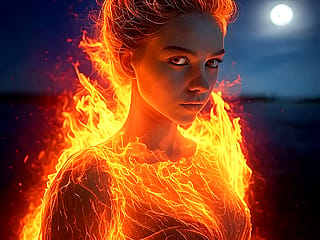 Fire fairy'