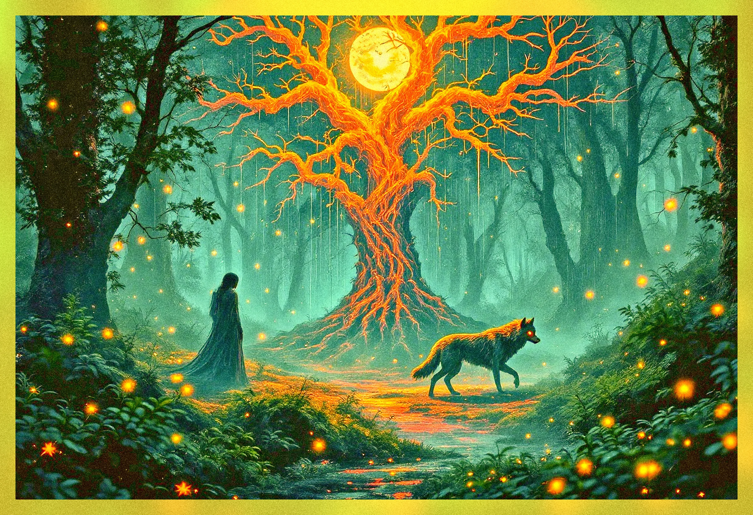 Fantasy Collection / Tales Of The Awakened Wildwood / Wolf Pack 🌲✨ picture 9 of 10