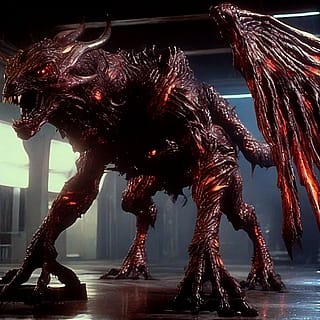 1980s sci-fi/horror creature'