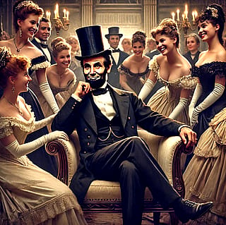 Abe Lincoln, ladies man'