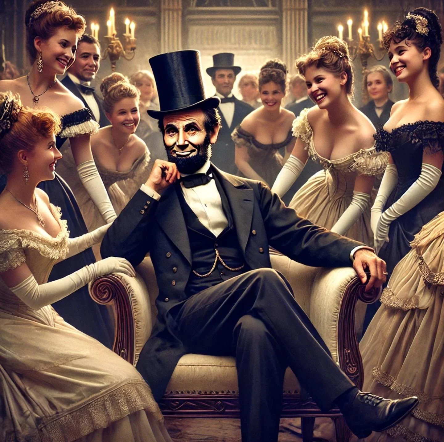 Abe Lincoln, ladies man picture 1 of 1