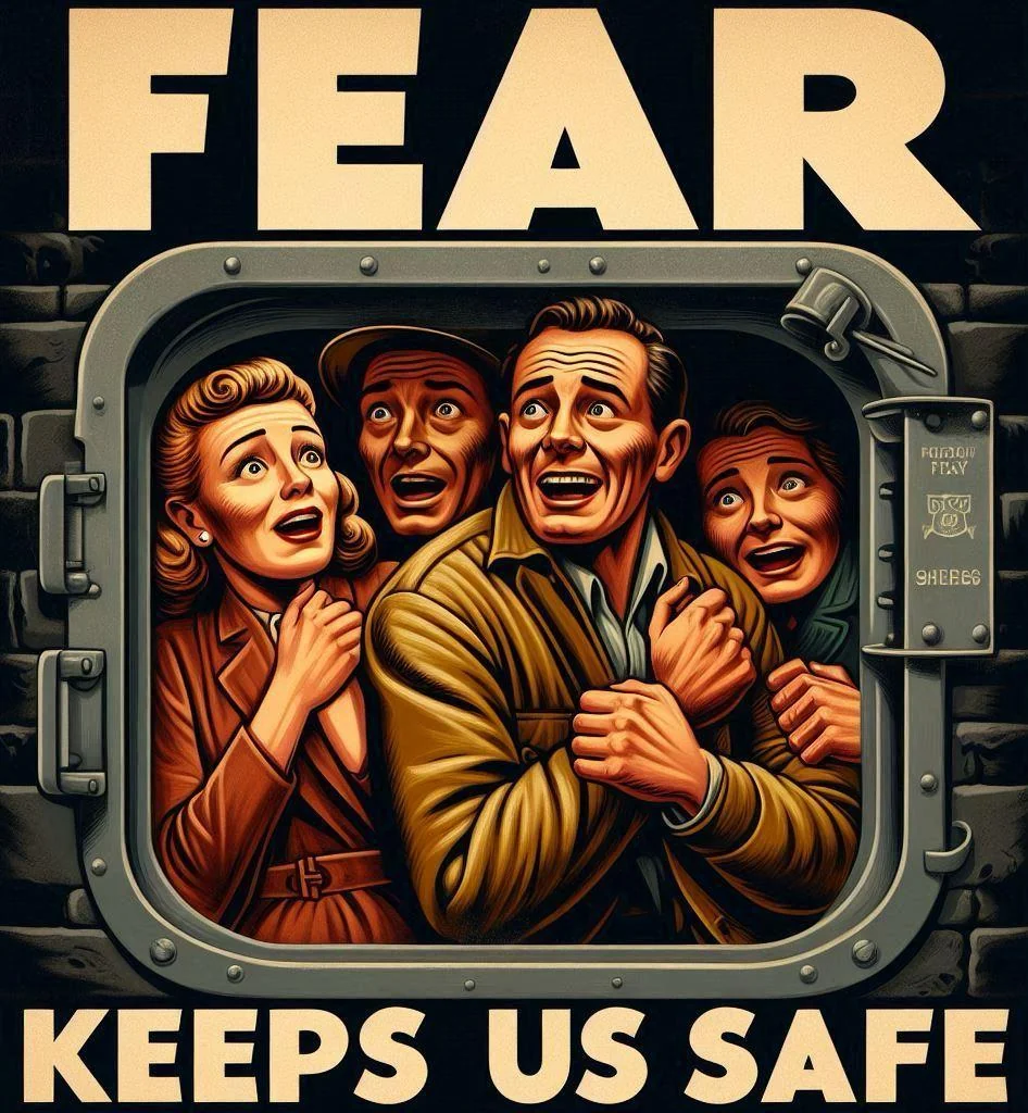 Dystopian Propaganda Series— Modern Warnings in Vintage Style picture 12 of 20