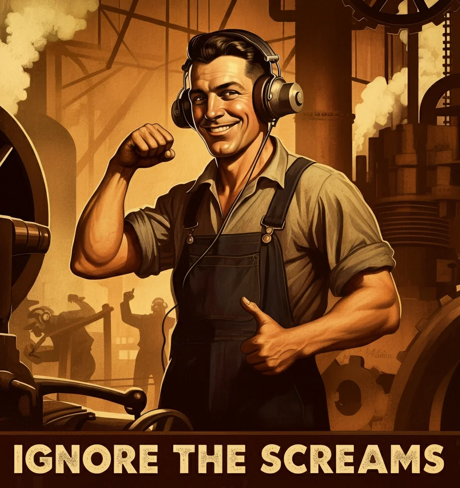 Dystopian Propaganda Series— Modern Warnings in Vintage Style picture 15 of 20