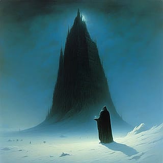 Landscapes by Zdzisław Beksiński'