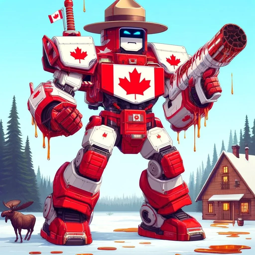 Asked ChatGPT to create a Mecha representing different countries picture 7 of 12