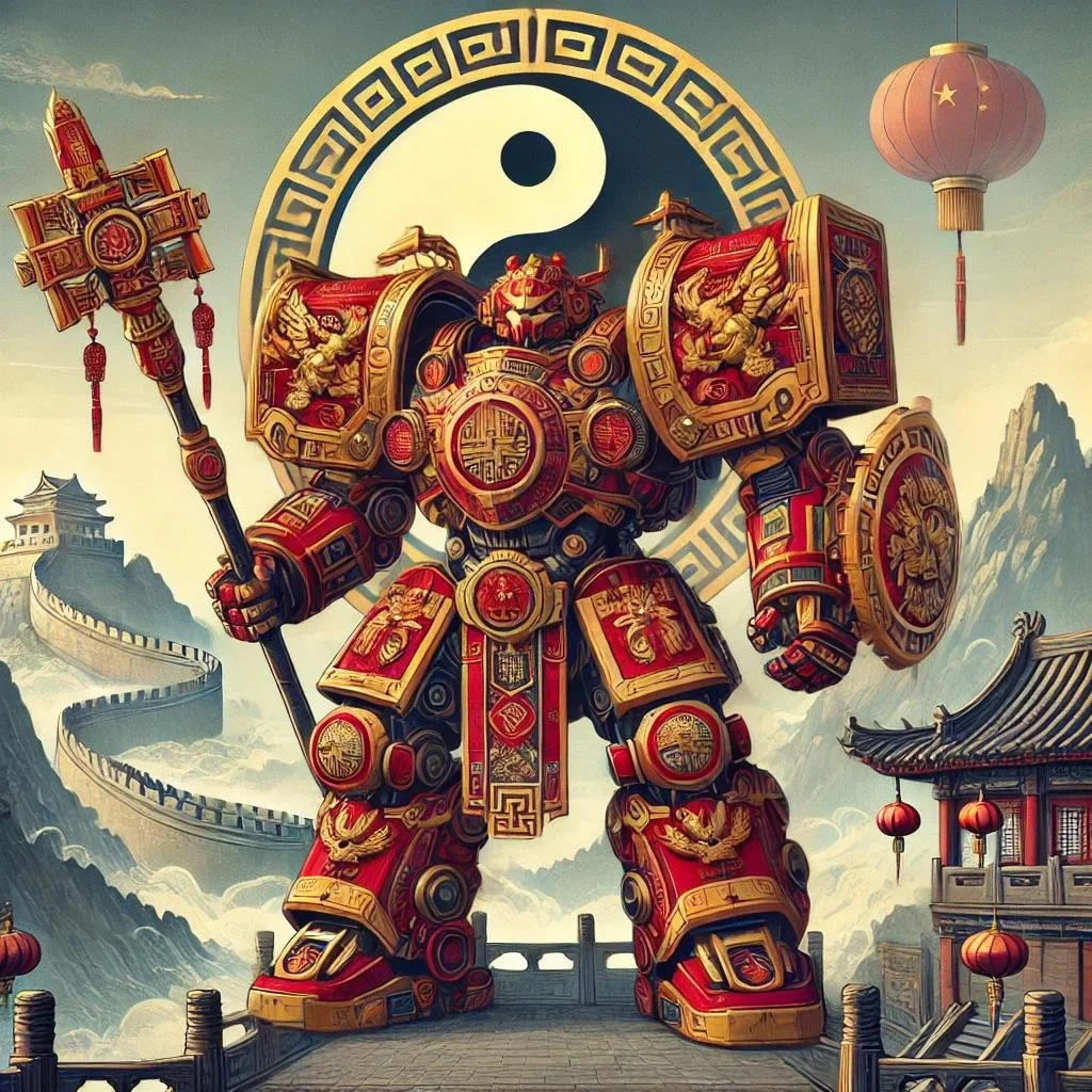 Asked ChatGPT to create a Mecha representing different countries picture 11 of 12