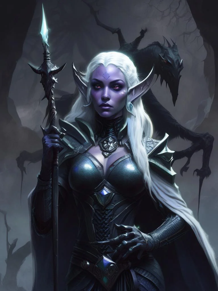 Drow priestess experiment picture 1 of 7