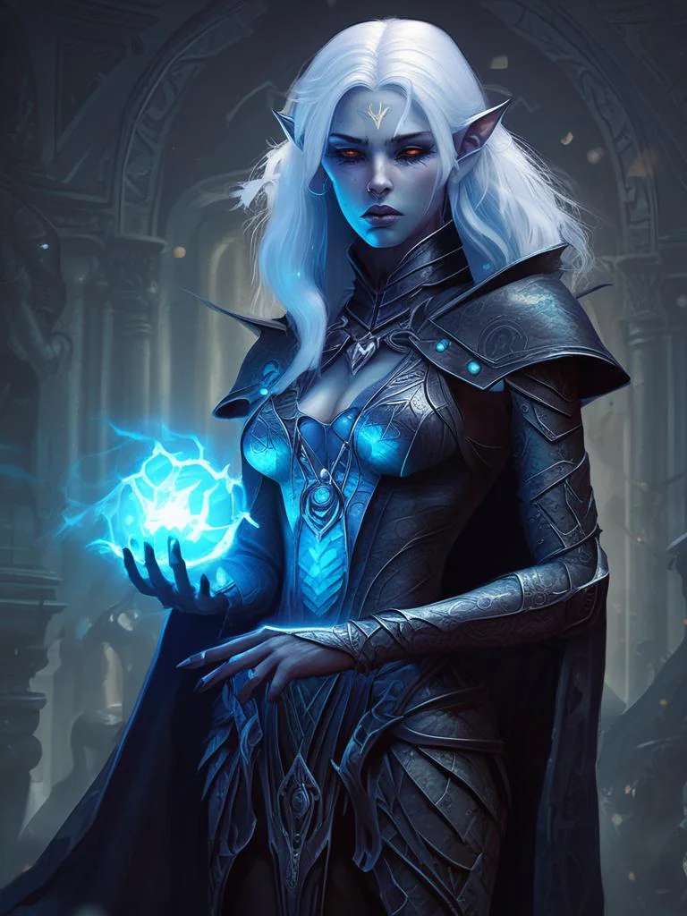 Drow priestess experiment picture 3 of 7