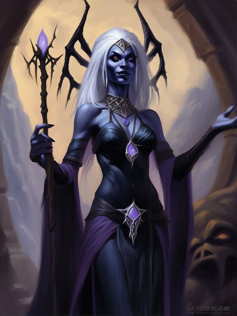 Drow priestess experiment picture 4 of 7