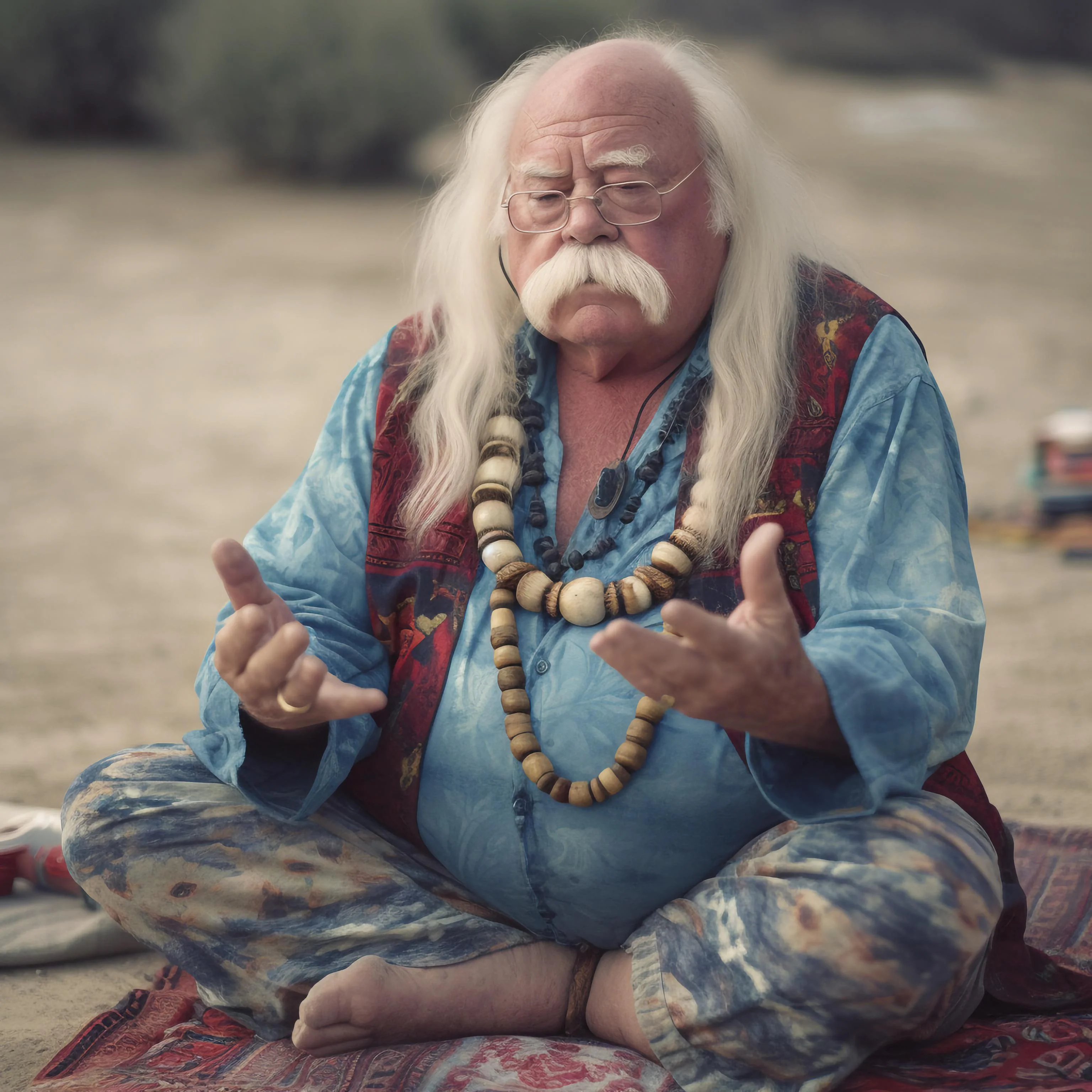 Wilford Brimley eats a magic mushroom picture 6 of 20