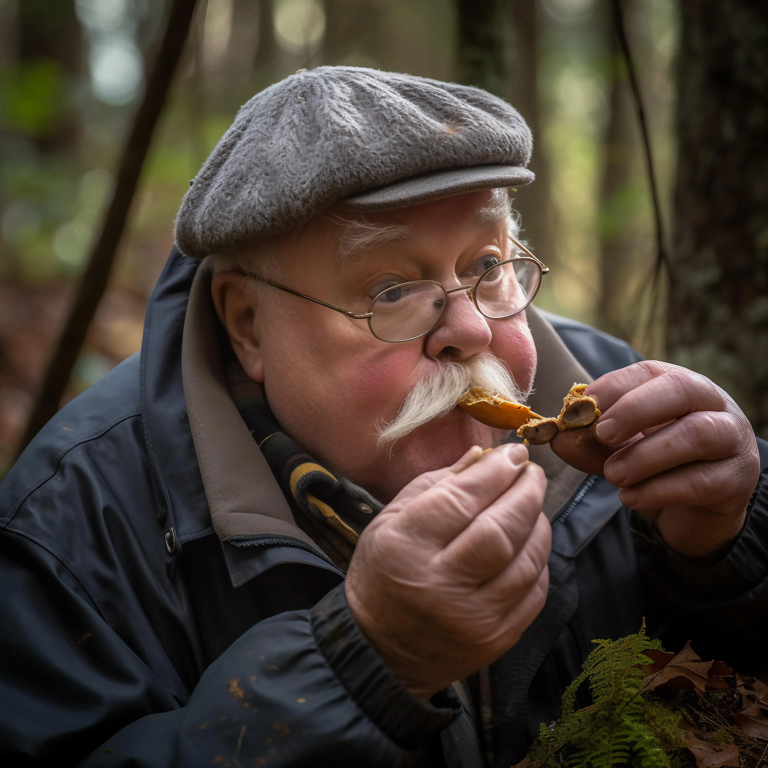 Wilford Brimley eats a magic mushroom picture 8 of 20