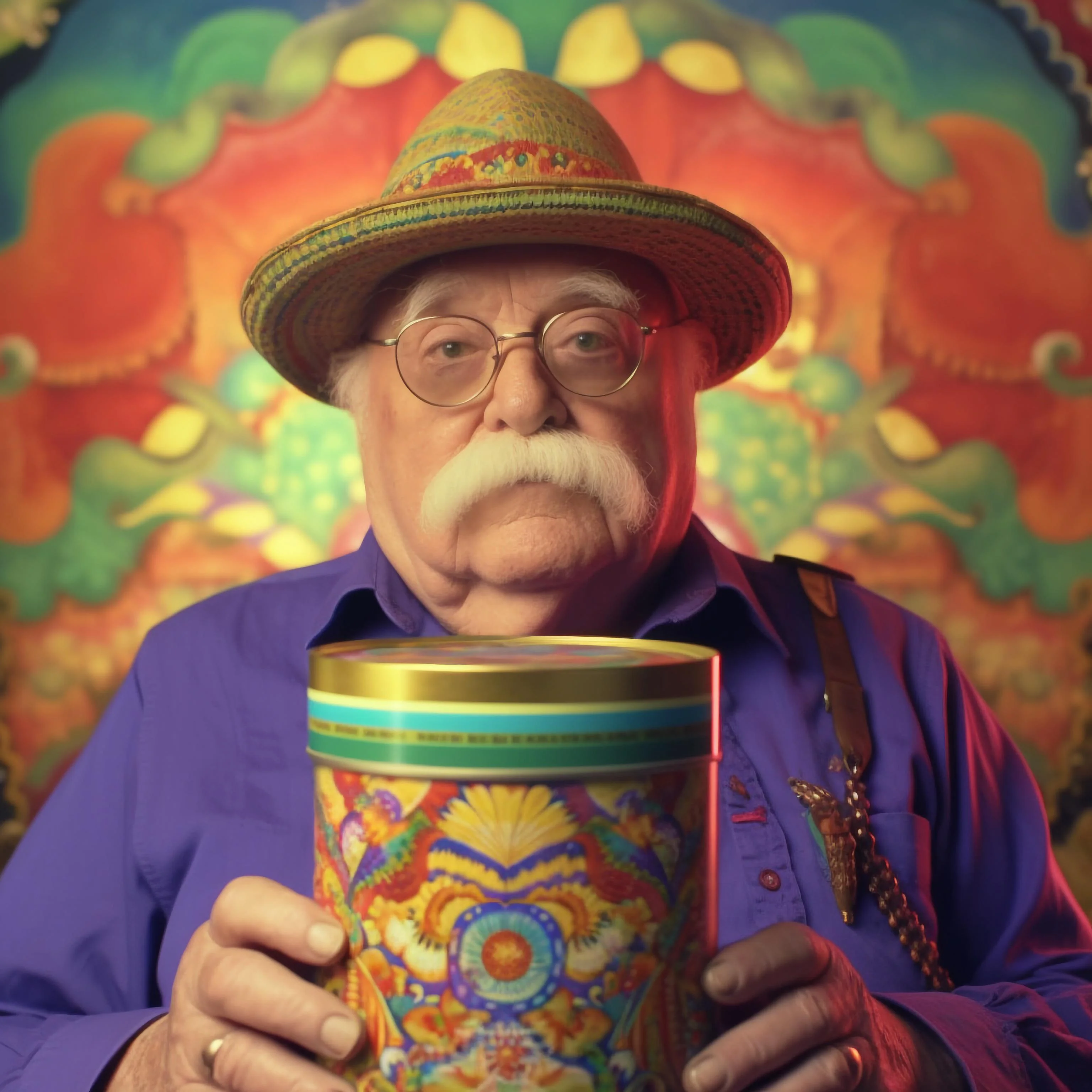 Wilford Brimley eats a magic mushroom picture 15 of 20