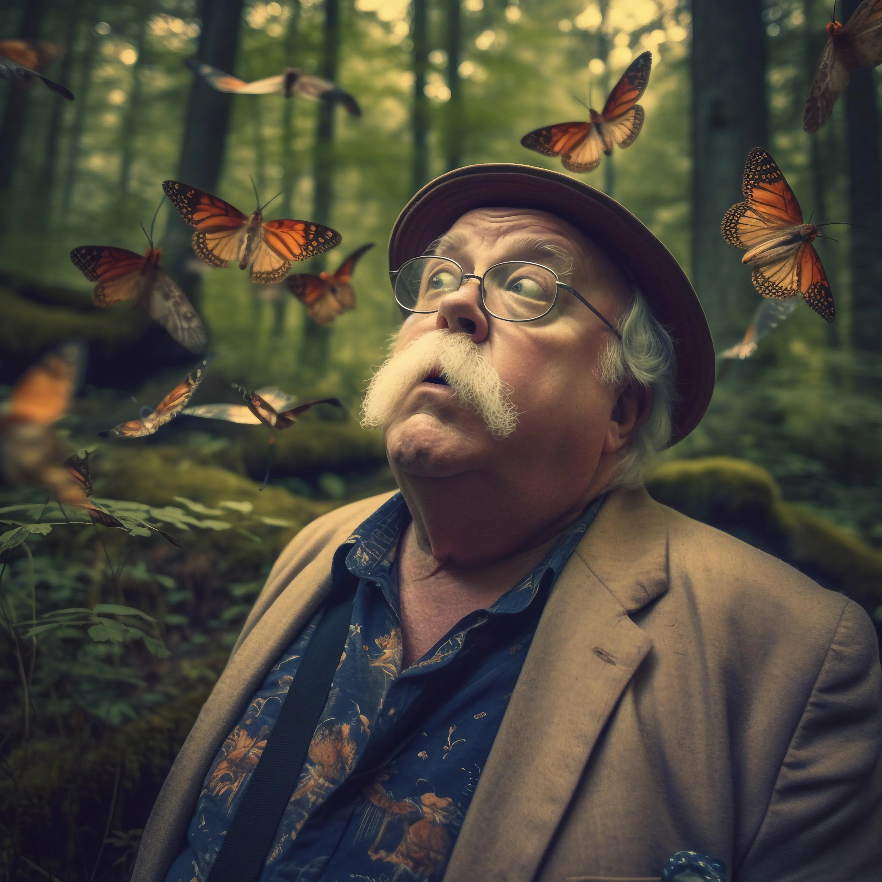 Wilford Brimley eats a magic mushroom picture 16 of 20