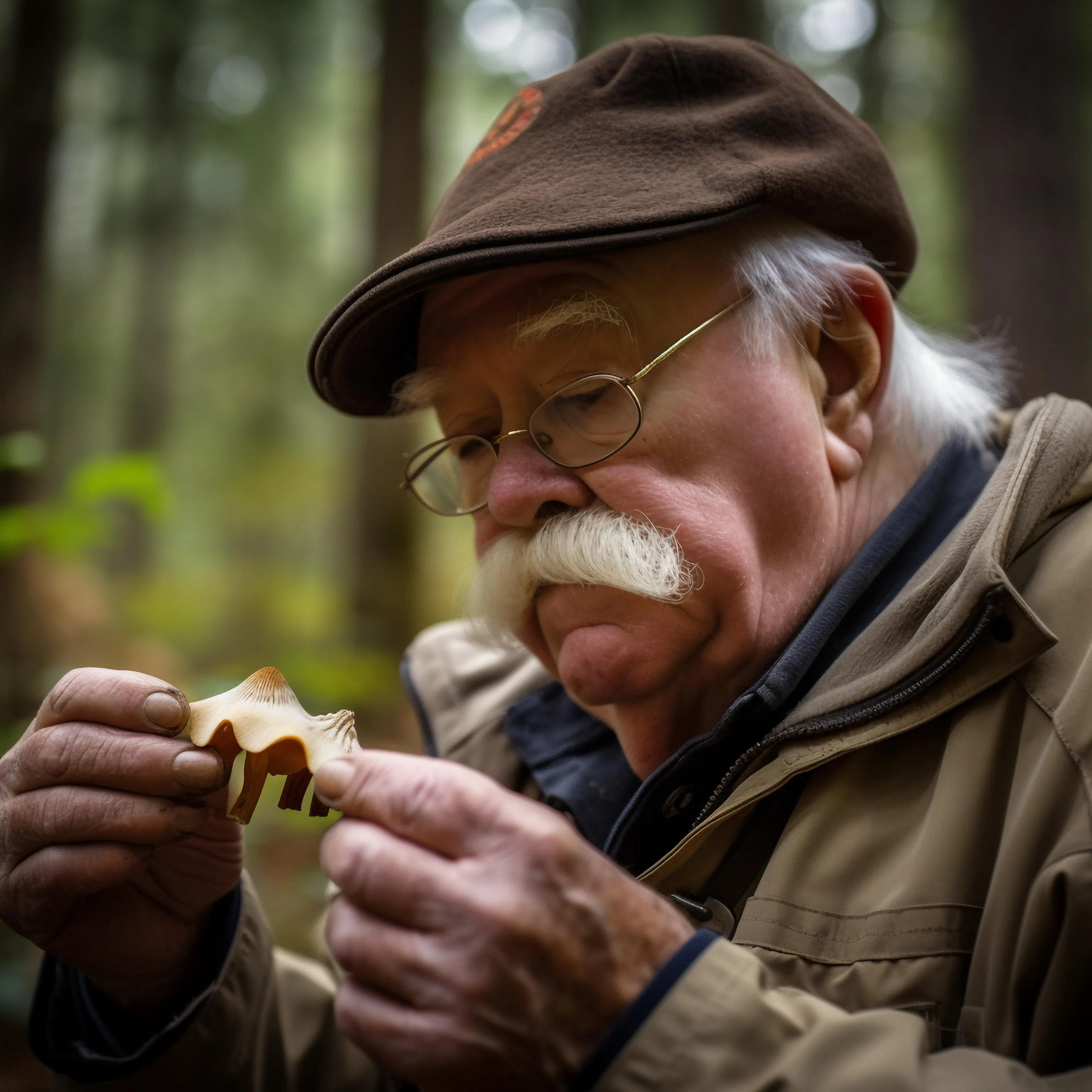 Wilford Brimley eats a magic mushroom picture 17 of 20