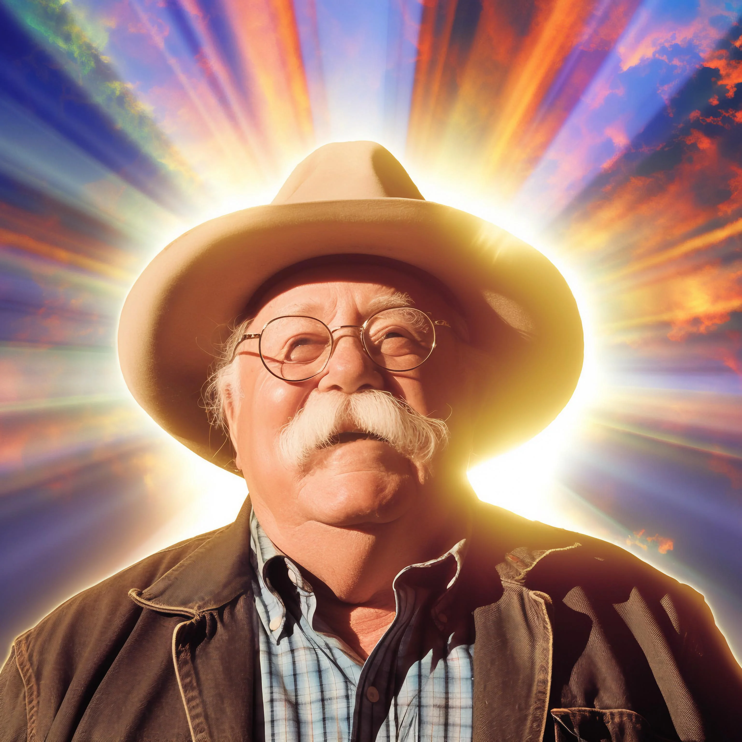 Wilford Brimley eats a magic mushroom picture 20 of 20