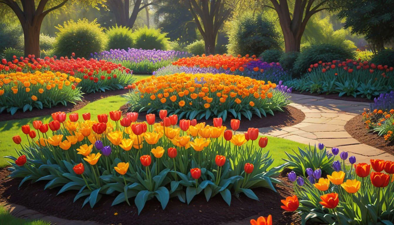 Tiptoe Through the Tulips… & Marigolds picture 1 of 1