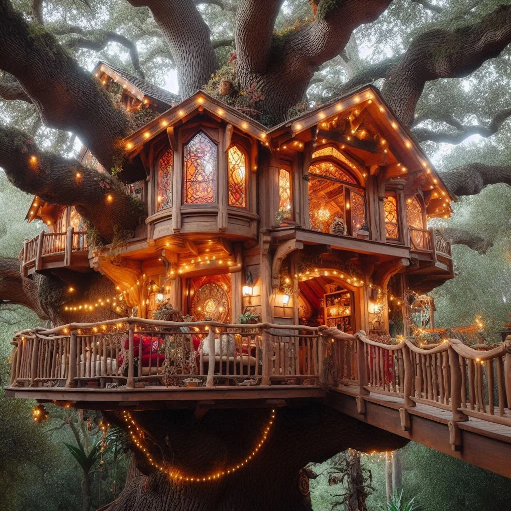 Elaborate tree houses picture 3 of 4