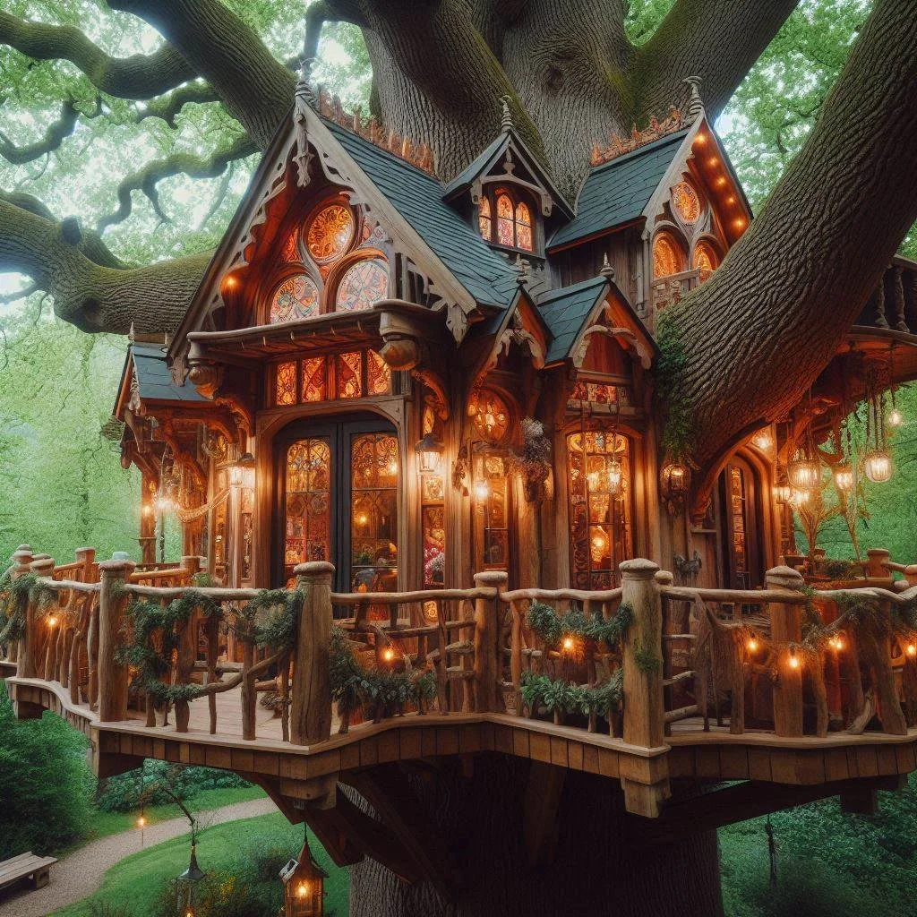 Elaborate tree houses picture 4 of 4