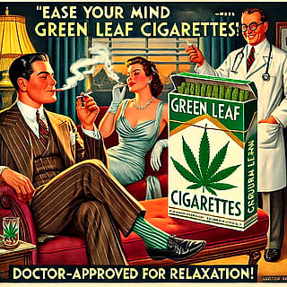 1930s Ad for weed cigarettes!!'