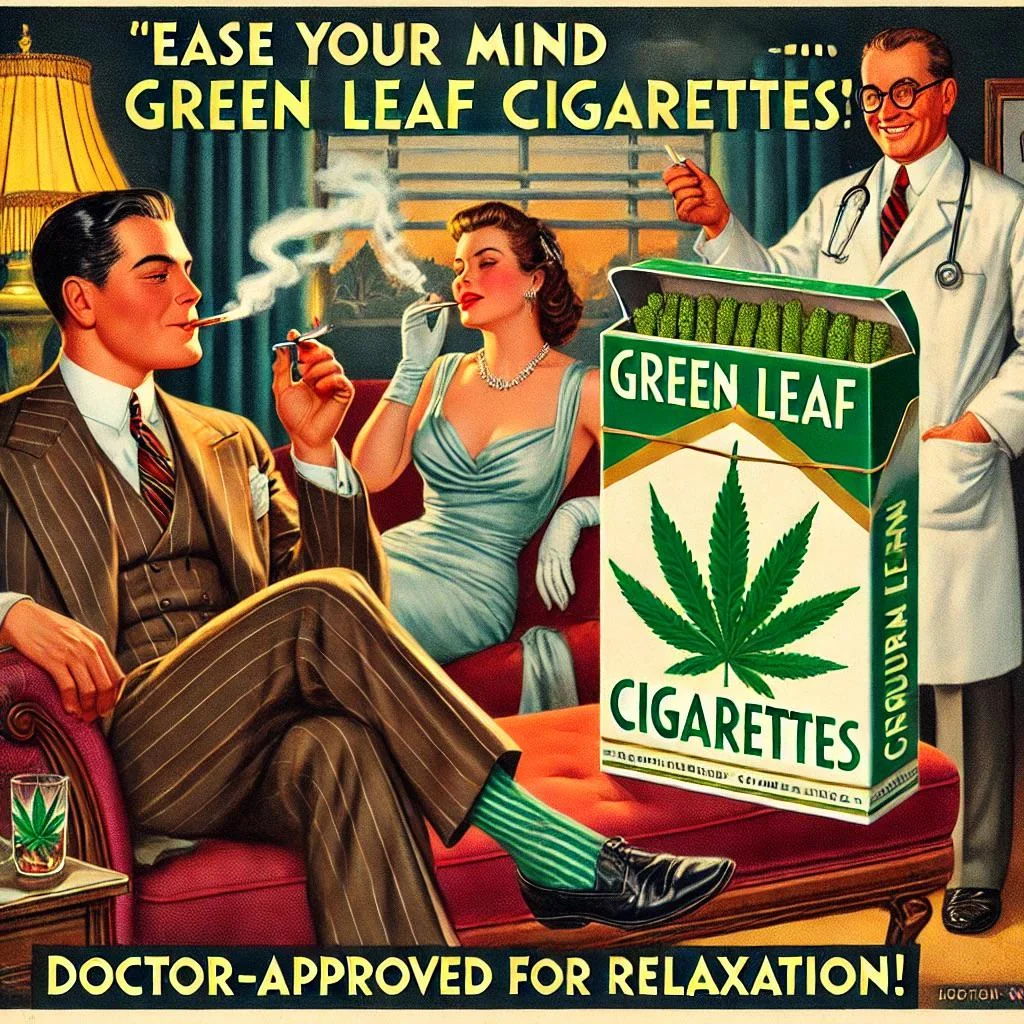 1930s Ad for weed cigarettes!! picture 1 of 1