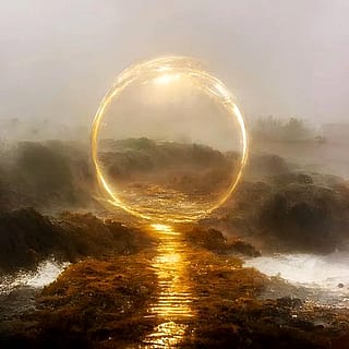 Golden ring of the mist realm.'