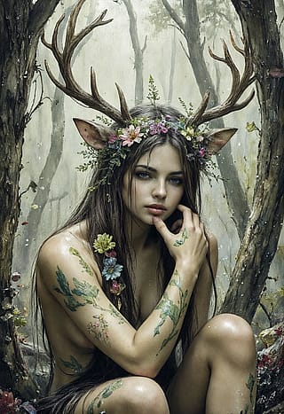 Forest Nymph - Which version is better?'