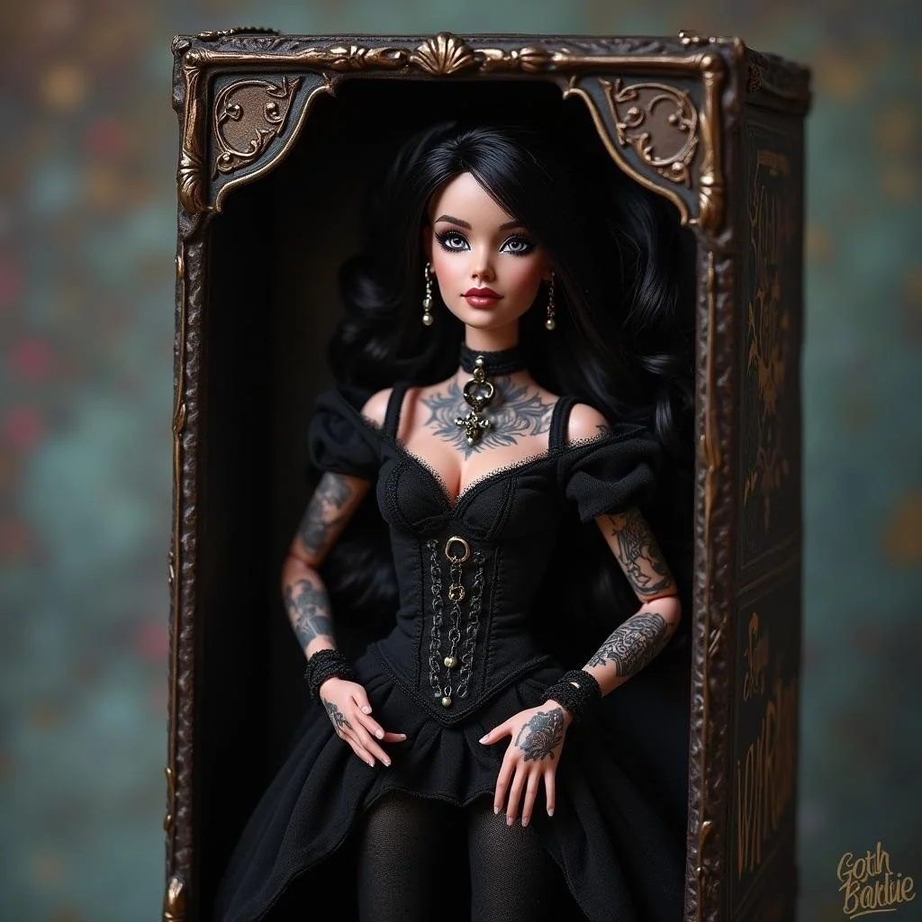 Goth Barbie picture 1 of 3