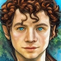 Frodo Baggins from Midjourney AI picture 1 of 5