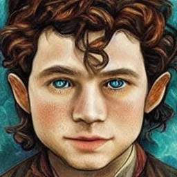 Frodo Baggins from Midjourney AI picture 3 of 5