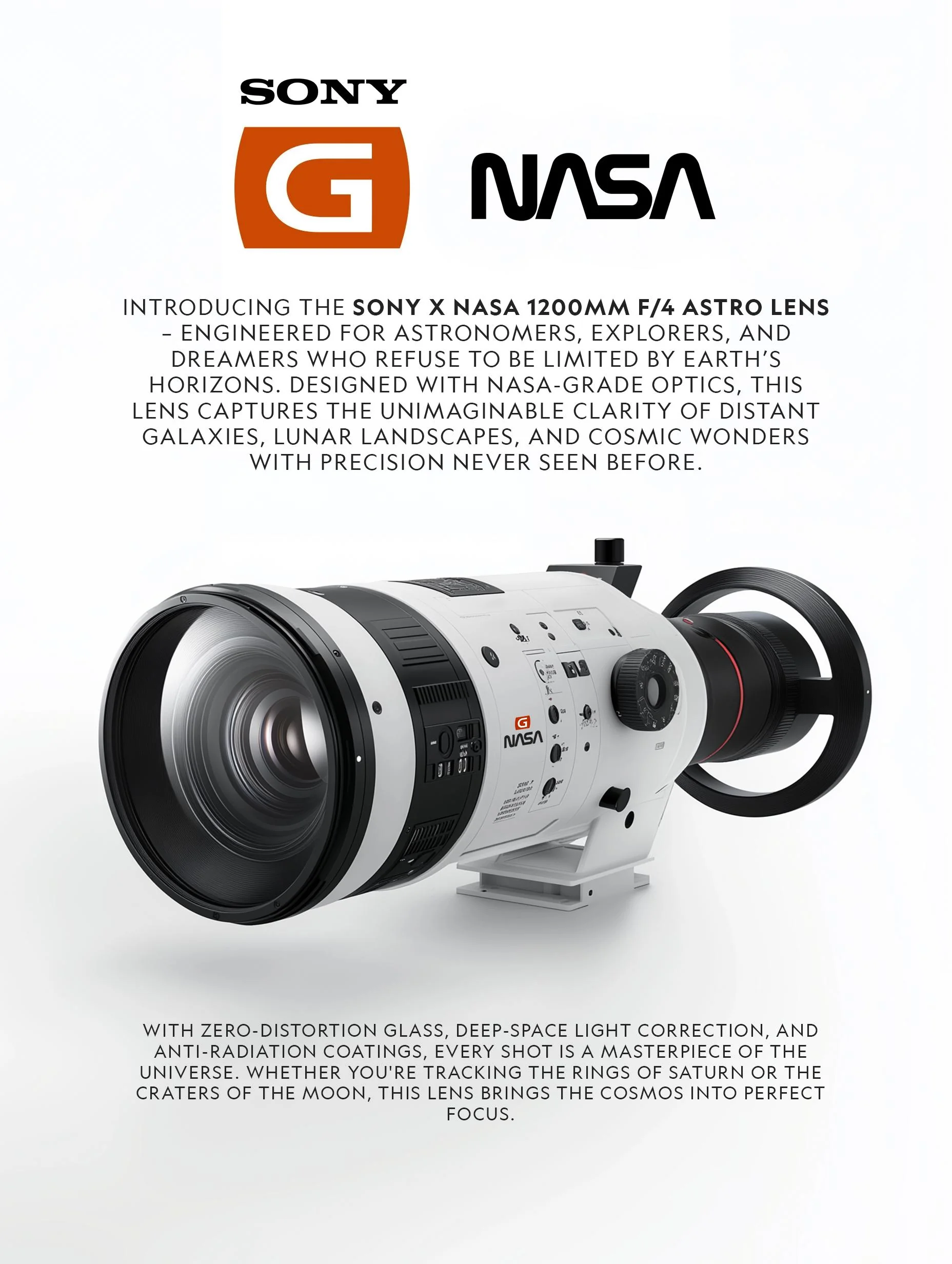 Product design concepts inspired by NASA style - collaboration with brands picture 5 of 9