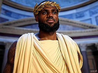 LeBron James traveling the ancient world'