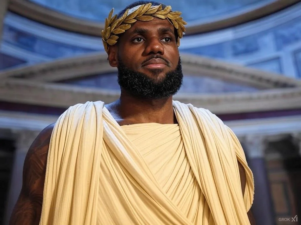 LeBron James traveling the ancient world picture 1 of 9