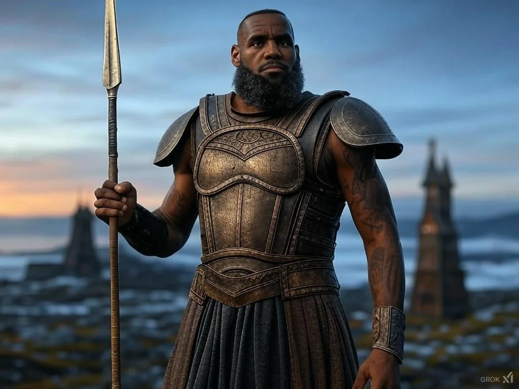 LeBron James traveling the ancient world picture 2 of 9