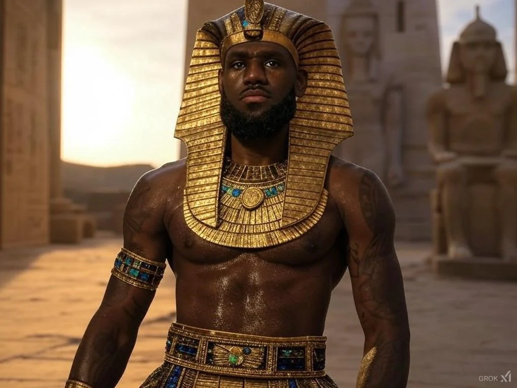 LeBron James traveling the ancient world picture 6 of 9