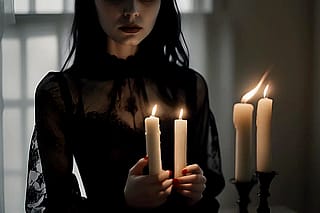 Gothic Candles, John Emmett, 2025'