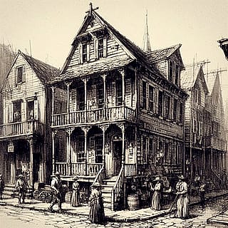 An Olde Pirate House.'