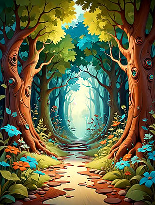 Whimsical Forest'