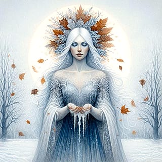 The Mythical Goddess of the Frost'