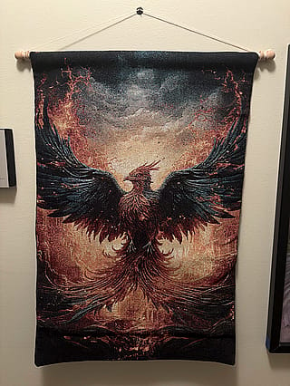 Was this tapestry was made with AI?'