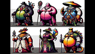 Some character sets.'