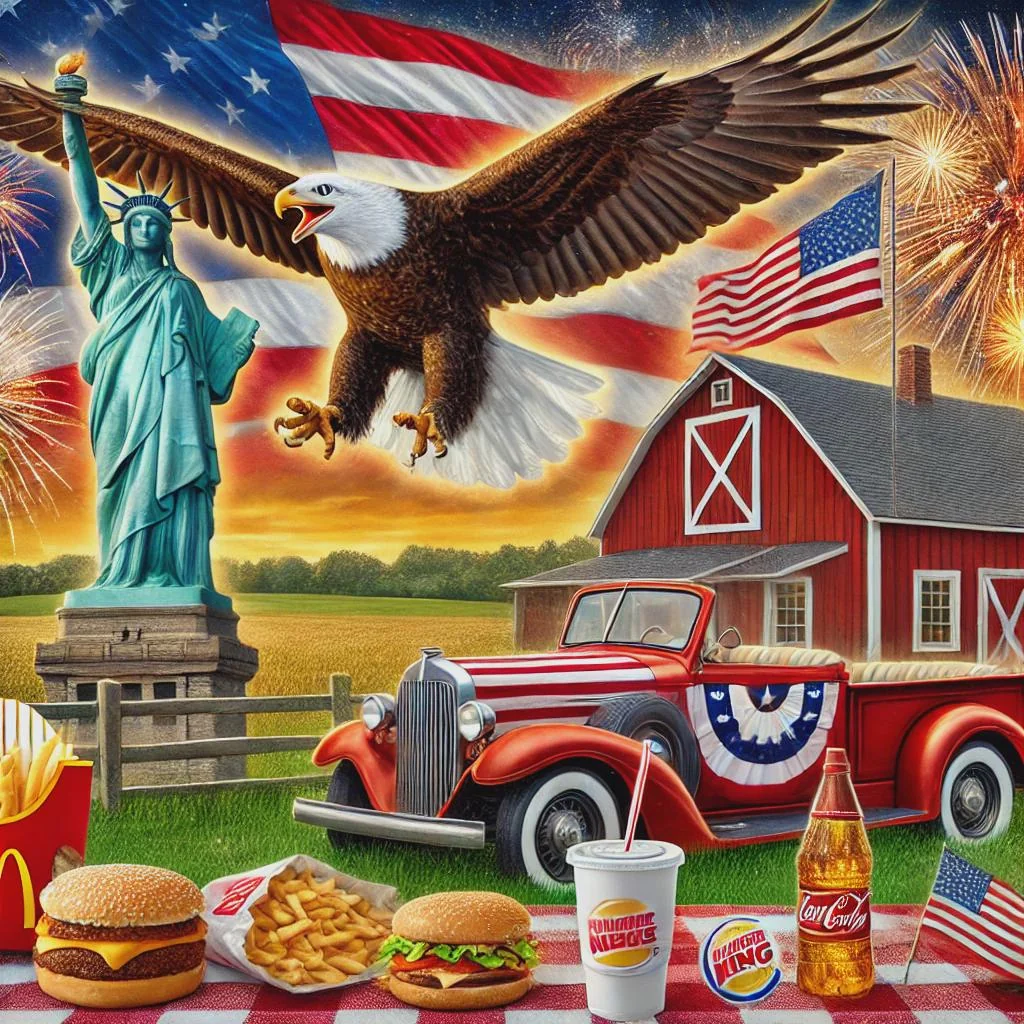 I asked GPT to make the most American thing they could make picture 1 of 1